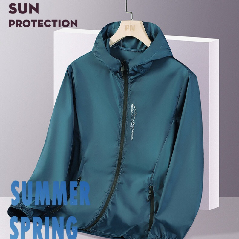 Outdoor Sport Jacket Men - UPF50+ Yaz Açık Hava Hızlı Kuruyan
